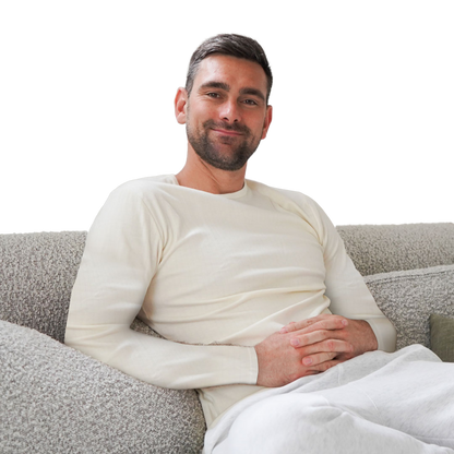 240 GSM Twin layer Cotton/Wool Thermo Fleece for Sensitive Skin